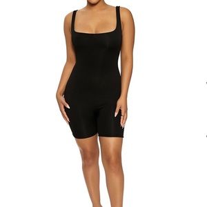 Naked wardrobe gray bodysuit